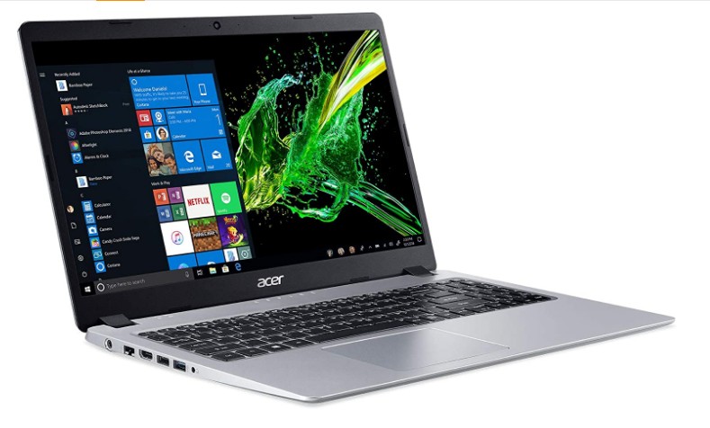 Acer Aspire 5 slim laptop, with 15.6 inches full HD 