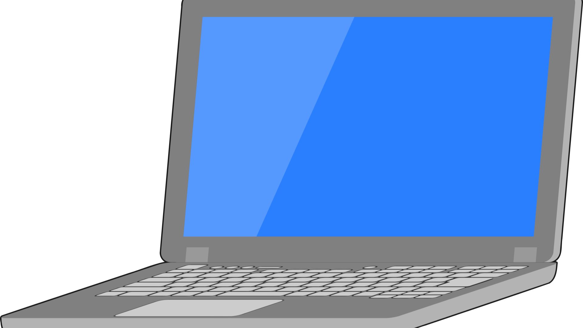 How To resolve an HP laptop screen is blue and why